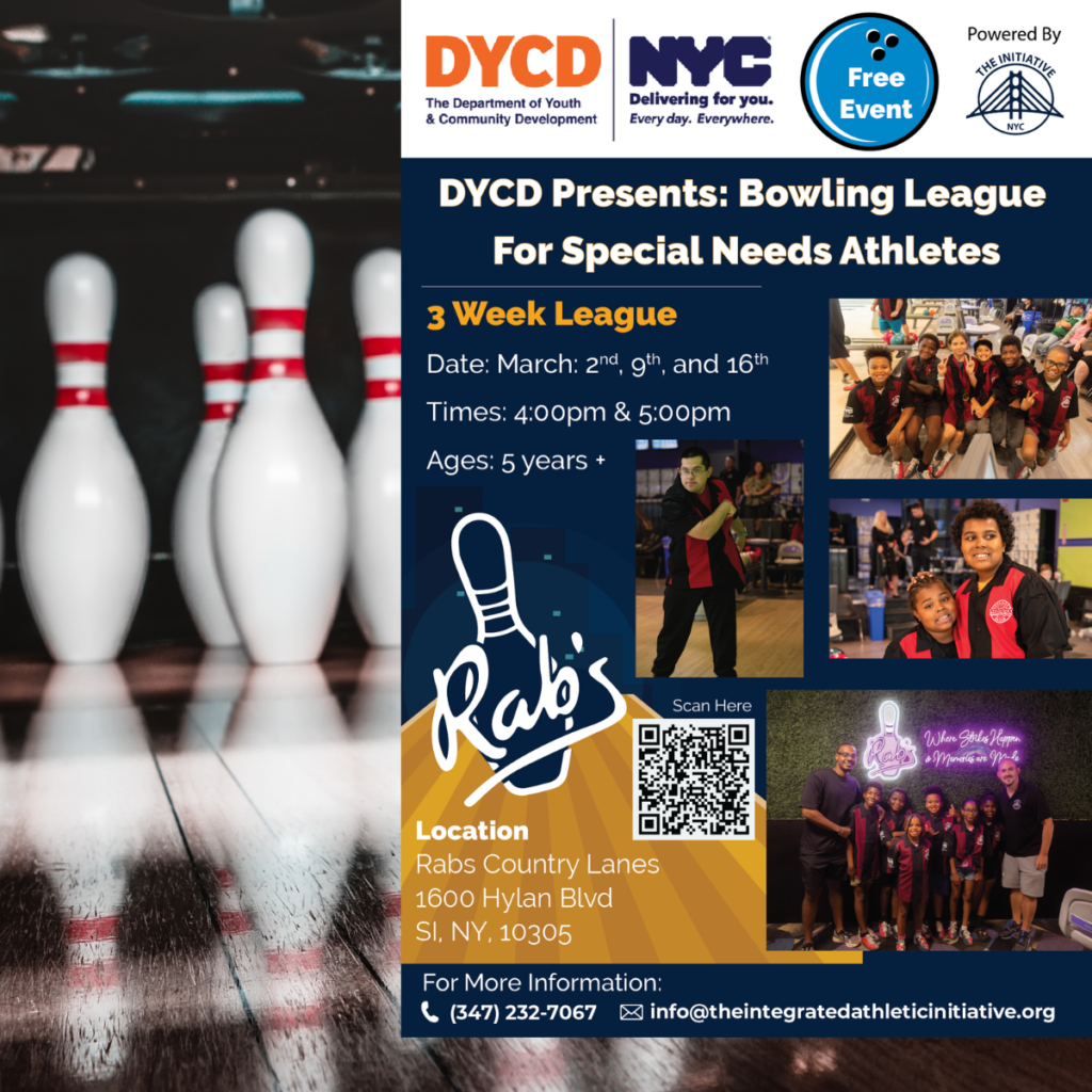 DYCD Presents: Bowling League For Special Needs Athletes 2026
